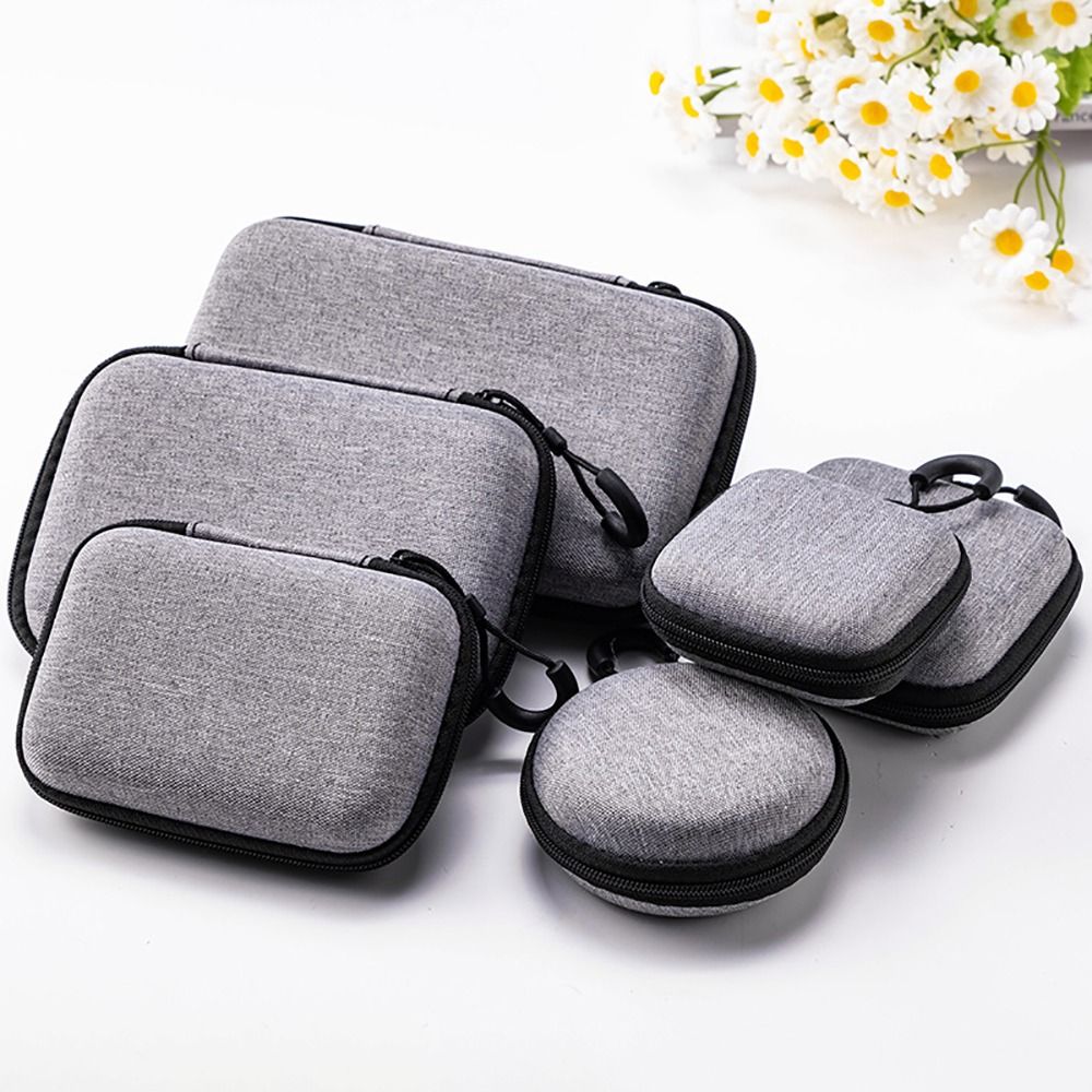 Phone Cases - 1 Stück EVA-Aufbewahrungstasche für Kopfhörer/Telefon/Ladekabel, Mini-Größe,