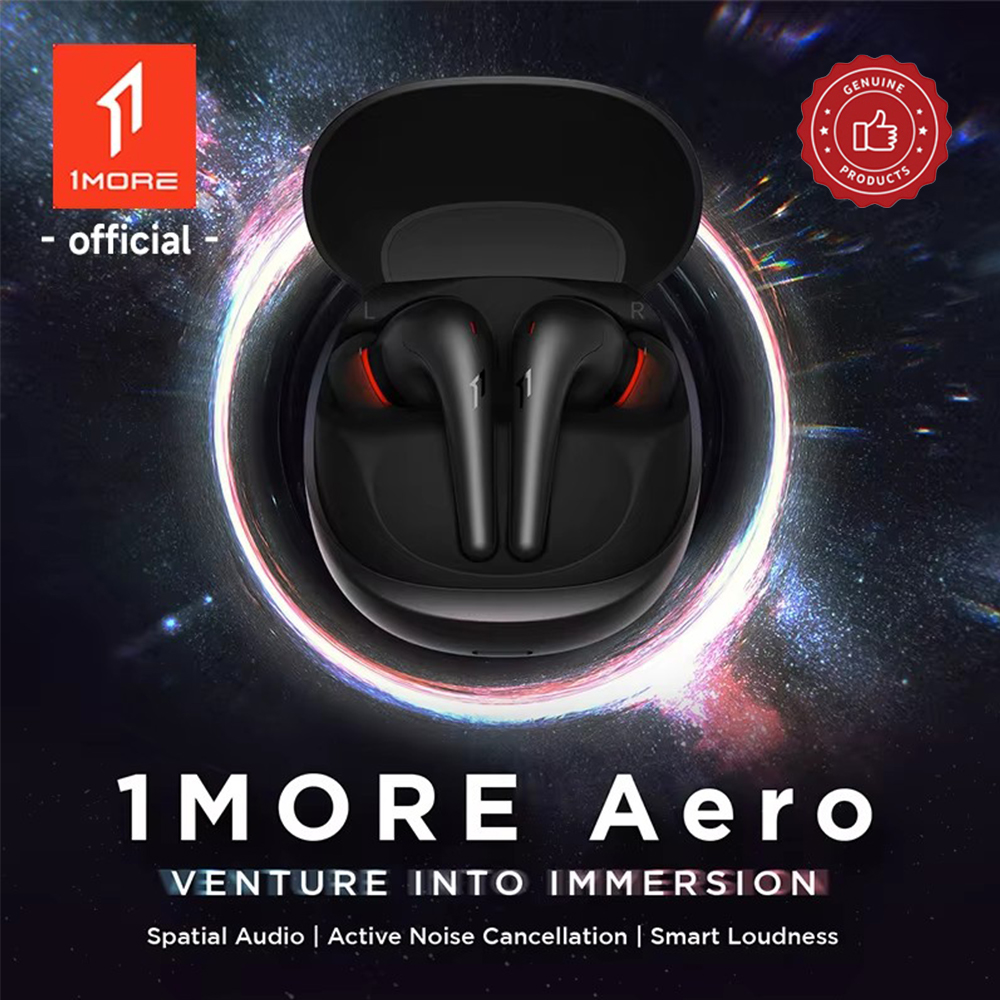 Earphones - 1MORE Aero Ohrhörer Geräuschunterdrückung Bluetooth 5.2