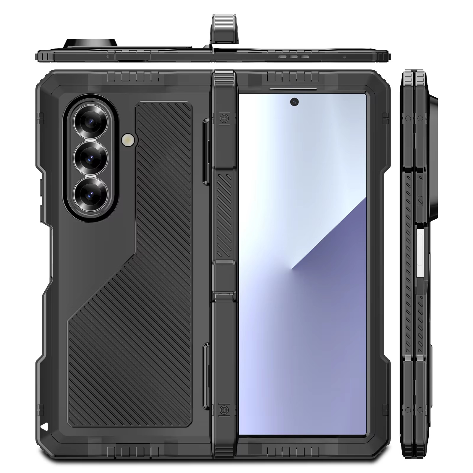 Für Saumsung Z Fold 7, 6, 5, 4 – Heavy Duty 360 Full Body Protective Case Bewertung und Preis