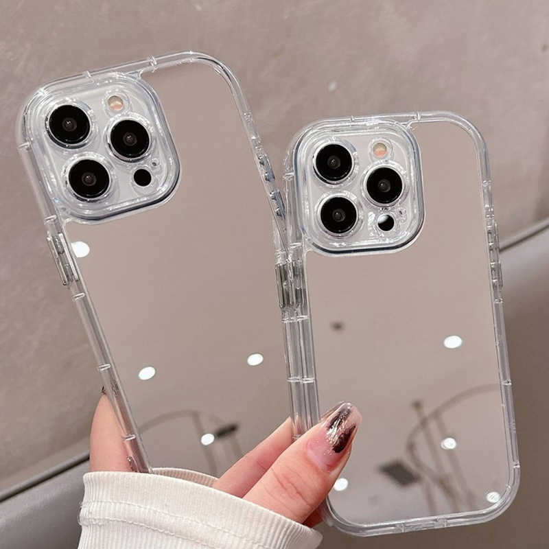 Klare Acryl-Makeup-Spiegelhüll – Clear Shockproof Bumper Case Bewertung und Preis